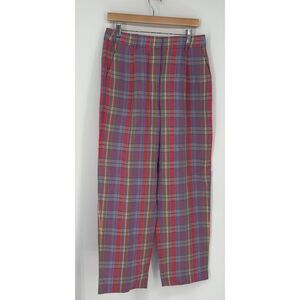 J. Crew Italian Sunset Plaid Dress